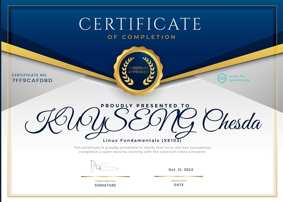 University Life Certificates Certificate